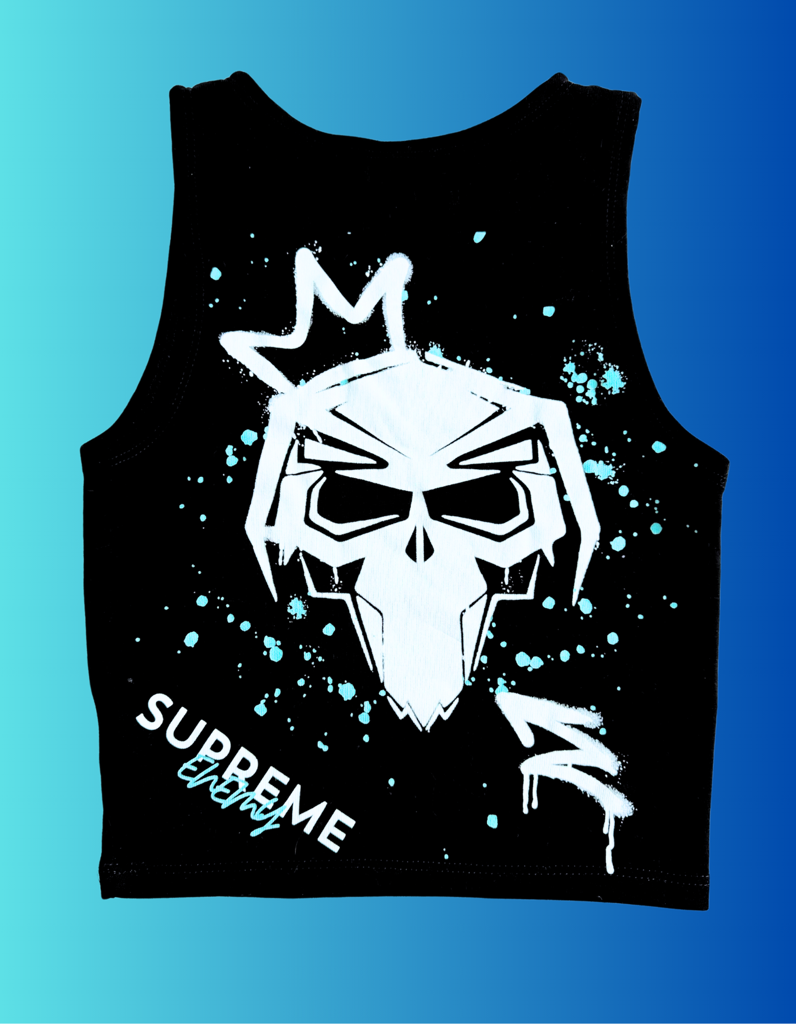 Supreme Enemy "KING" Crop Top