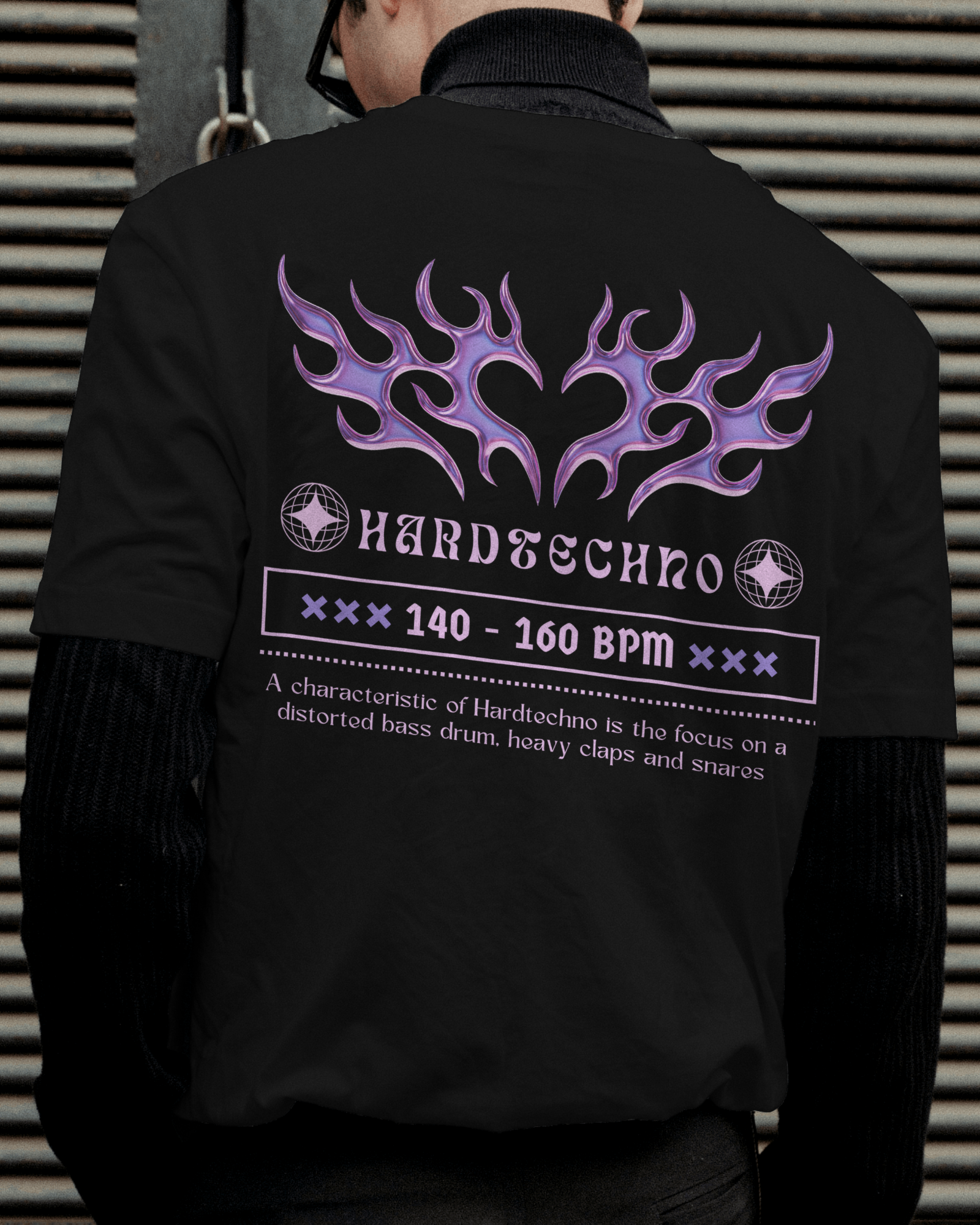 Shirt "Hardtechno Lover" (Unisex)