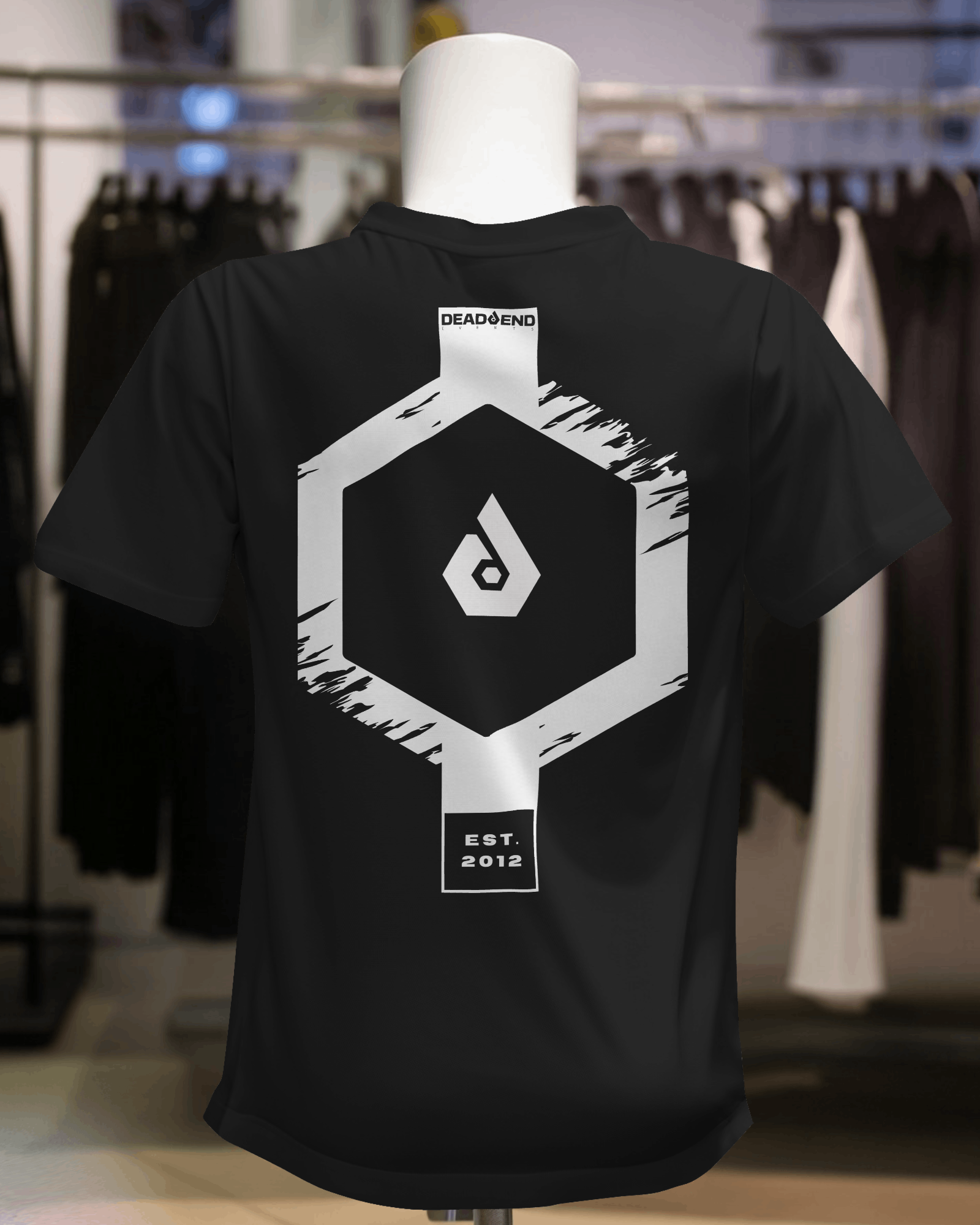 Dead End Events Shirt "Hexagon" - Unisex