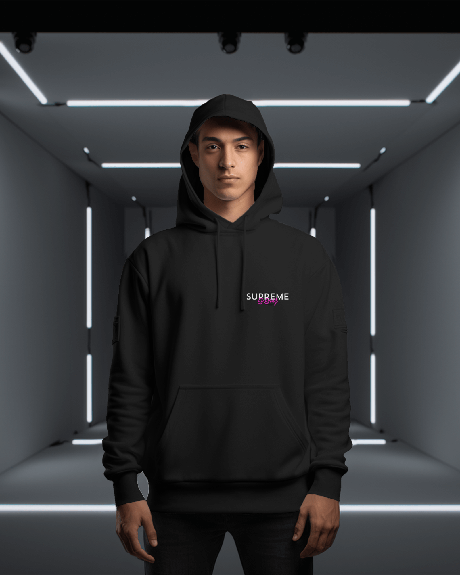 Supreme Enemy "KING" Hoodie Pink/Blue (Unisex)