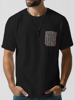 Texture Colorblokk Shirt